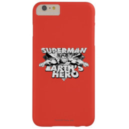 Superman Earth&#39;s Hero Barely There iPhone 6 Plus Case