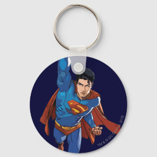 Superman Flying Forward Keychain