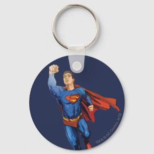 Superman Flying Left Keychain