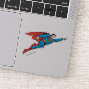 Superman Flying Right Sticker
