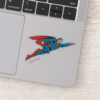Superman Flying Right Sticker by superman at Zazzle