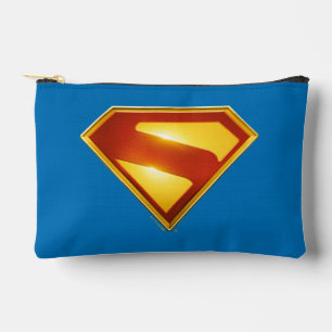 Superman Golden S Shield Brilliance Accessory Pouch