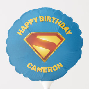 Superman Golden S Shield Brilliance Balloon