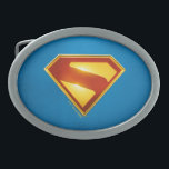 Superman Golden S Shield Brilliance Belt Buckle<br><div class="desc">Shine bright with the legendary symbol of hope! This stunning design features the iconic Superman “S” shield rendered in radiant gold and deep crimson, glowing with heroic intensity against a bold blue background. The sleek metallic finish and rich color gradients give this emblem a powerful, modern edge—perfect for fans who...</div>