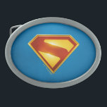 Superman Golden S Shield Brilliance Belt Buckle<br><div class="desc">Shine bright with the legendary symbol of hope! This stunning design features the iconic Superman “S” shield rendered in radiant gold and deep crimson, glowing with heroic intensity against a bold blue background. The sleek metallic finish and rich color gradients give this emblem a powerful, modern edge—perfect for fans who...</div>