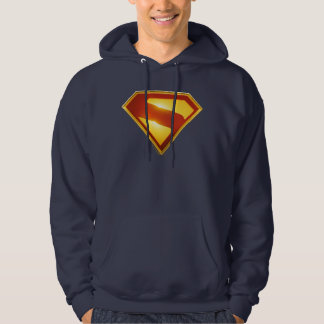 Superman Golden S Shield Brilliance Hoodie
