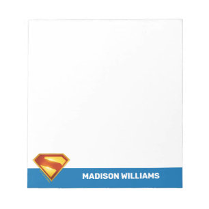 Superman Golden S Shield Brilliance Notepad