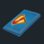 Superman Golden S Shield Brilliance Trifold Wallet<br><div class="desc">Shine bright with the legendary symbol of hope! This stunning design features the iconic Superman “S” shield rendered in radiant gold and deep crimson, glowing with heroic intensity against a bold blue background. The sleek metallic finish and rich color gradients give this emblem a powerful, modern edge—perfect for fans who...</div>