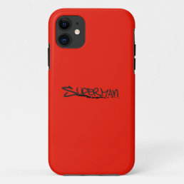 Superman | Graffiti Logo iPhone 11 Case