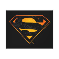Superman | Halloween Inspired Logo Canvas Print