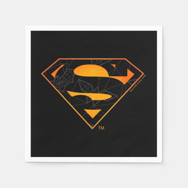 Superman | Halloween Inspired Logo Napkins (Front)