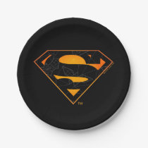 Superman | Halloween Inspired Logo Paper Plates