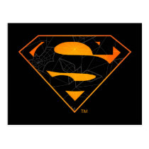 Superman | Halloween Inspired Logo Postcard