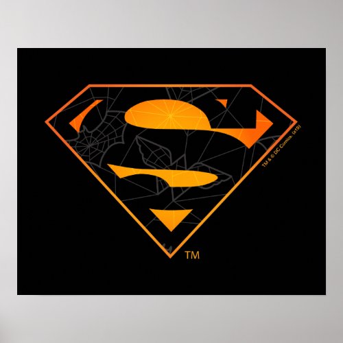 Superman  Halloween Inspired Logo Poster