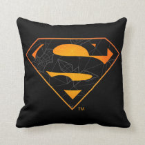 Superman | Halloween Inspired Logo Throw Pillow