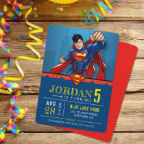 Superman | Happy Birthday Invitation