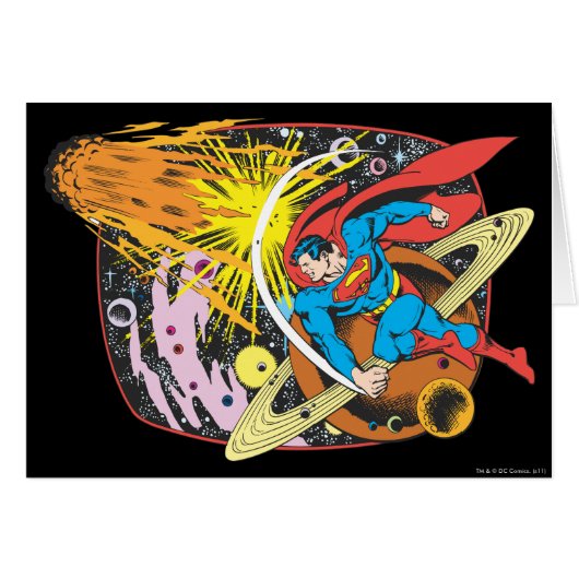 Superman in Space Cards (Front Horizontal)