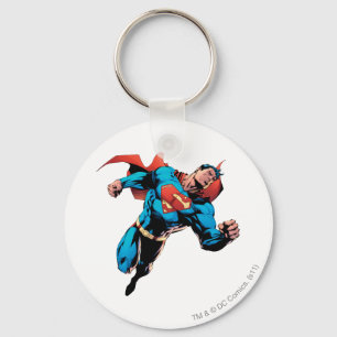 Superman in suit keychain