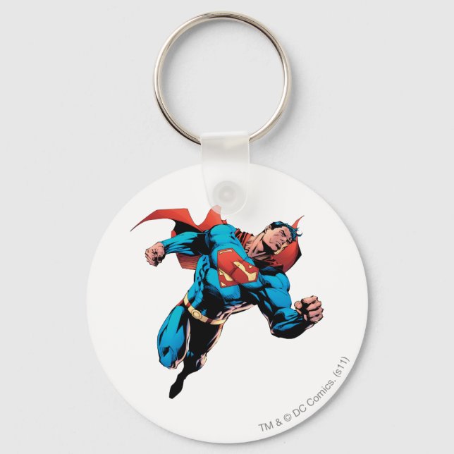 Superman in suit keychain (Front)