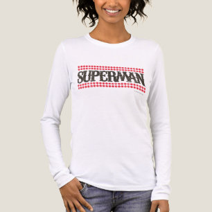 Superman Its Showtime Letters Logo Tri-Blend Shirt