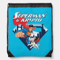 Superman & Krypto Soar