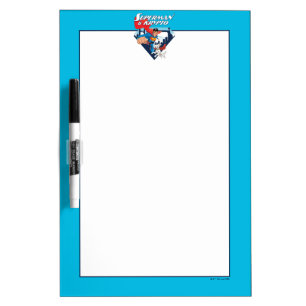 Superman & Krypto Soar Dry Erase Board