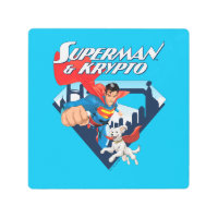Superman & Krypto Soar