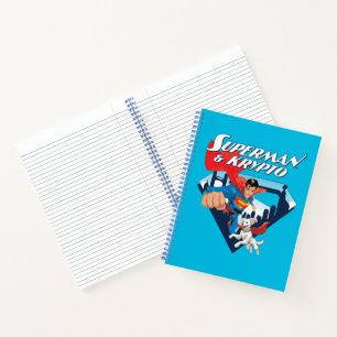 Superman & Krypto Soar Notebook