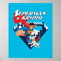 Superman & Krypto Soar