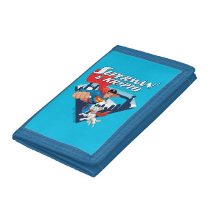 Superman & Krypto Soar Tri-fold Wallet