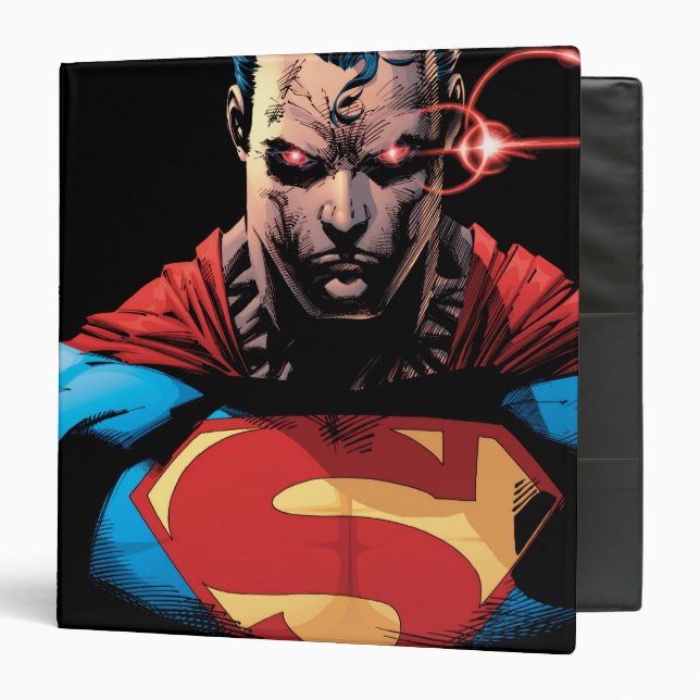 Superman - Laser Vision 3 Ring Binder (Front/Inside)