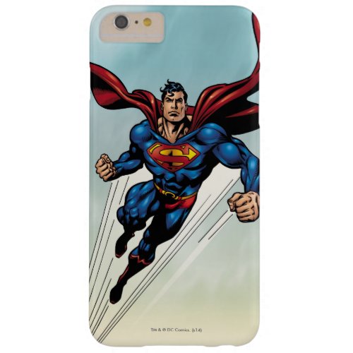 Superman leaps upward barely there iPhone 6 plus case