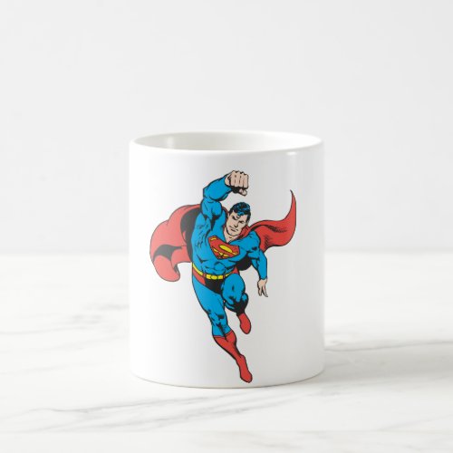 Superman Left Fist Raised Coffee Mug