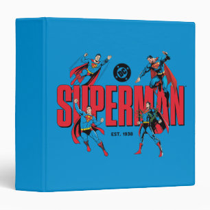 Superman Legends Forever Graphic 3 Ring Binder