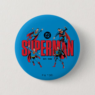 Superman Legends Forever Graphic Button