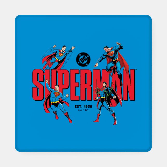 Superman Legends Forever Graphic Coaster Set (Single)