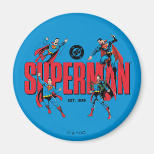 Superman Legends Forever Graphic Magnet