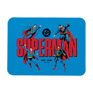 Superman Legends Forever Graphic Magnet