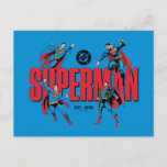 Superman Legends Forever Graphic Postcard