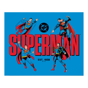 Superman Legends Forever Graphic Poster