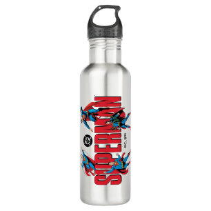 Superman Legends Forever Graphic Stainless Steel Water Bottle