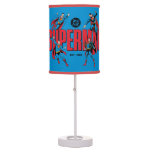 Superman Legends Forever Graphic Table Lamp