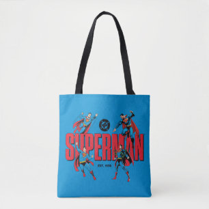 Superman Legends Forever Graphic Tote Bag