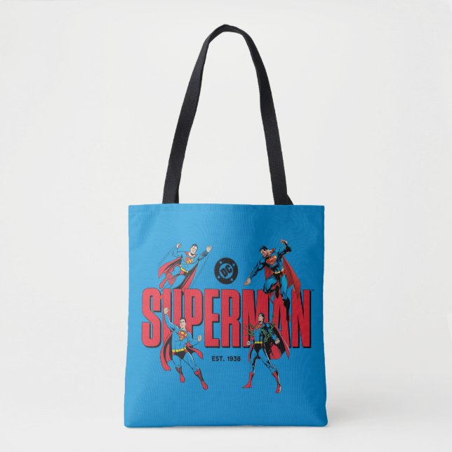 Superman Legends Forever Graphic Tote Bag (Front)