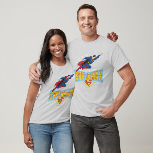 Superman Logo and Flight T-Shirt