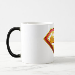 Superman logo color morph mug 