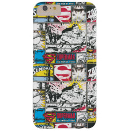 Superman Logo Pattern 2 Barely There iPhone 6 Plus Case