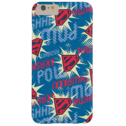Superman Logo Pattern Barely There iPhone 6 Plus Case