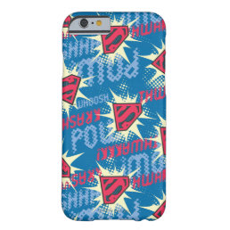Superman Logo Pattern Barely There iPhone 6 Case