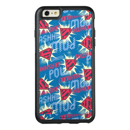 Superman Logo Pattern OtterBox iPhone 66s Plus Case